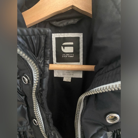 G-Star Raw Colorado Quilted Black Bomber Jacket - Picture 3 of 8